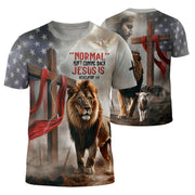 Freedom Shirts - Revelation Freedom Jesus Is Coming Back Lion and Cross, Christian Tee Shirts for Men, RustField Co - Rust Field Wear