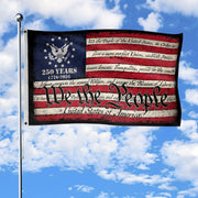 We The People Double-Sided House Flag – 250 Years of Freedom Patriotic American Décor 1776–2026