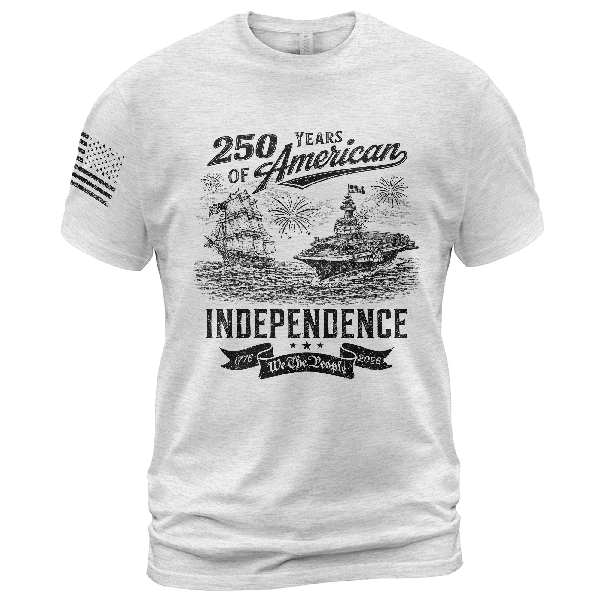 250 Years America Freedom Journey Patriotic Celebration Shirt - Rust Field Wear