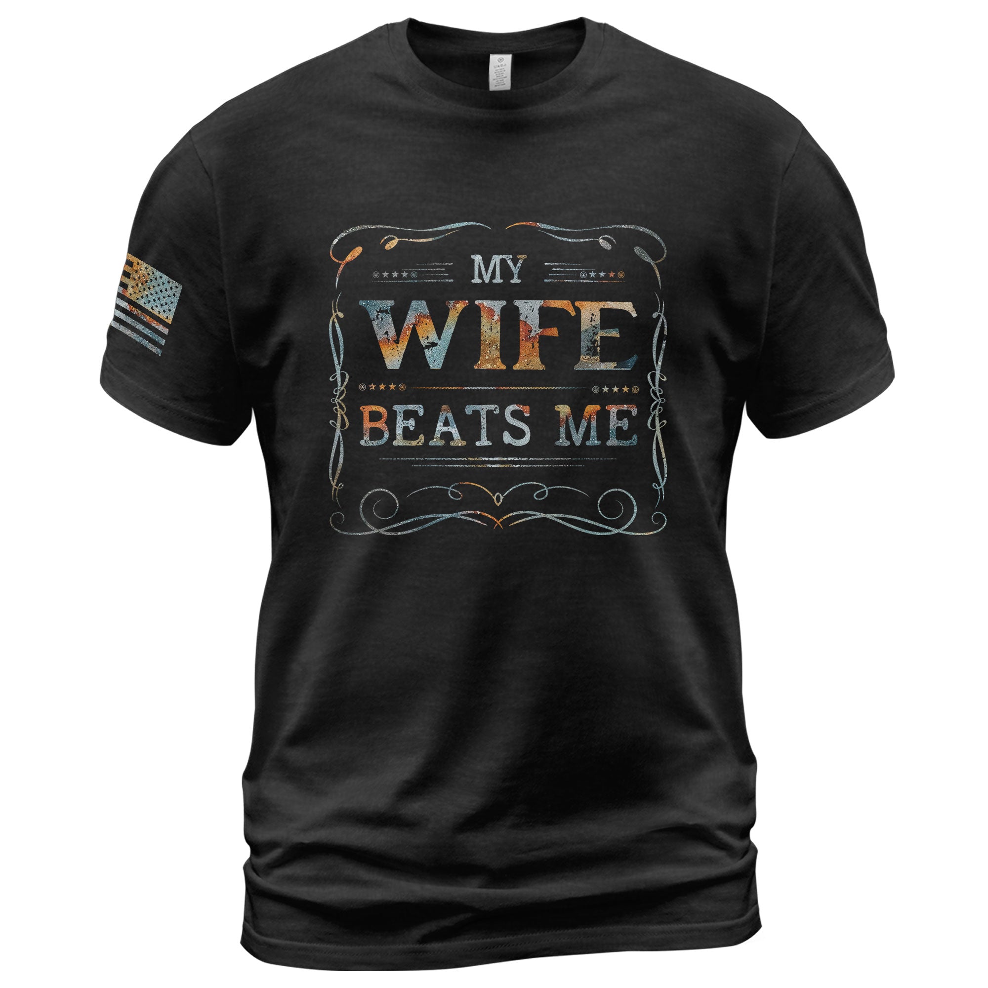 My Wife Beats Me At Video Games Funny Joke Quote Men Vintage Graphic Tee Casual Top