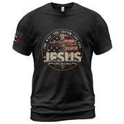 The Way, The Truth, The Life Jesus Is the Only Way - Christian Tee Shirts, Christian Shirts for Men - Rust Field Wear