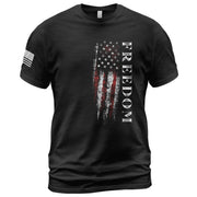 The Battle for Freedom' Patriotic - Freedom Shirts for Men, Patriotic T Shirts - Rust Field Wear
