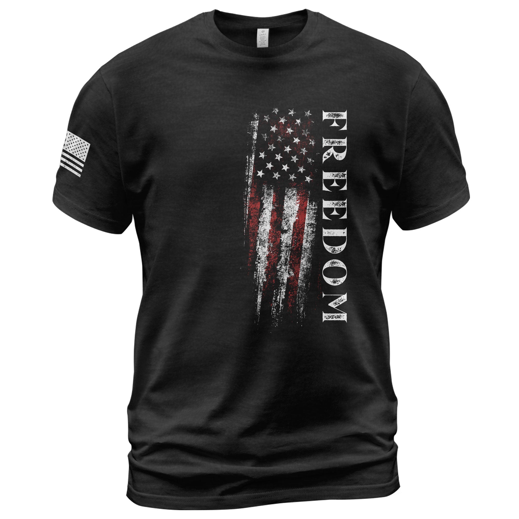 The Battle for Freedom' Patriotic - Freedom Shirts for Men, Patriotic T Shirts - Rust Field Wear