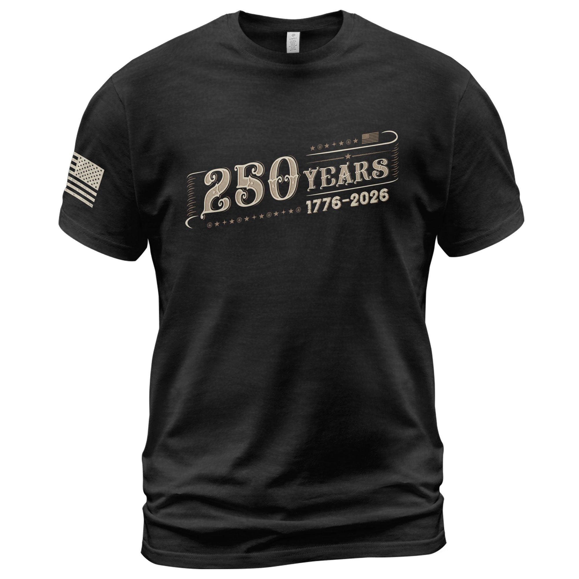 250 Years Independence Anniversary T-Shirt – 1776–2026 Vintage American Heritage Tee - Rust Field Wear