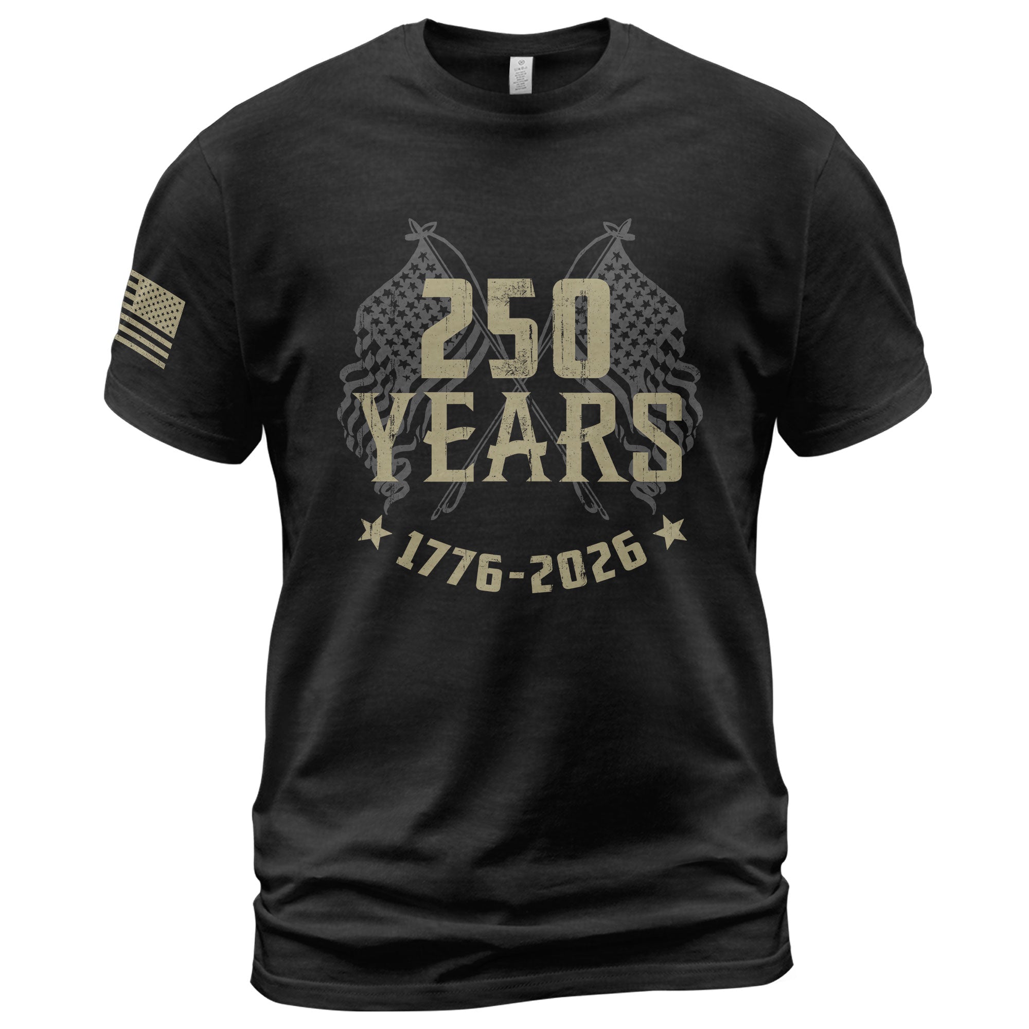 250 Years American Legacy T-Shirt – 1776–2026 Patriotic Eagle Graphic Tee - Rust Field Wear