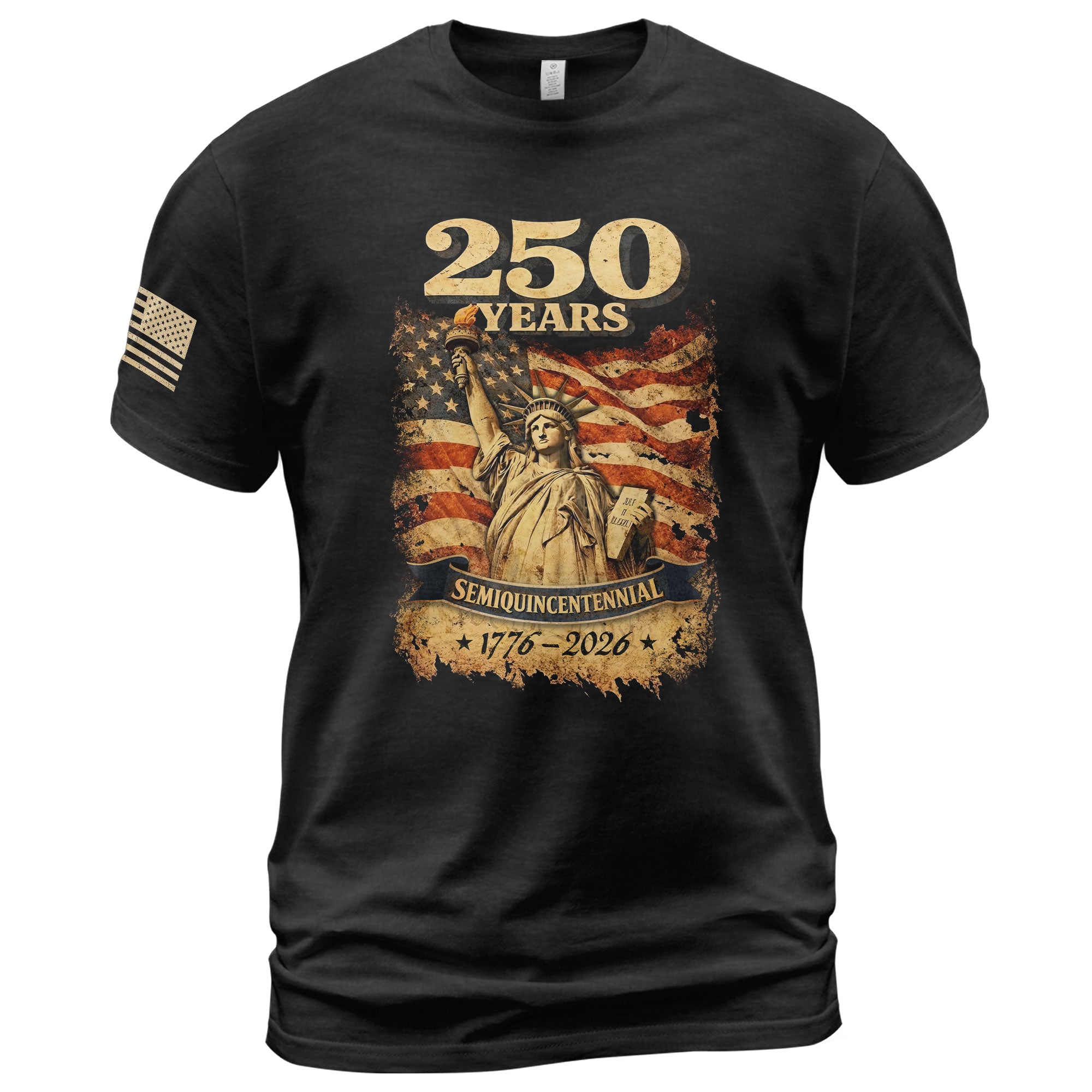 USA 250th Anniversary 250 Years Shirt 1776-2026 Patriotic - Rust Field Wear