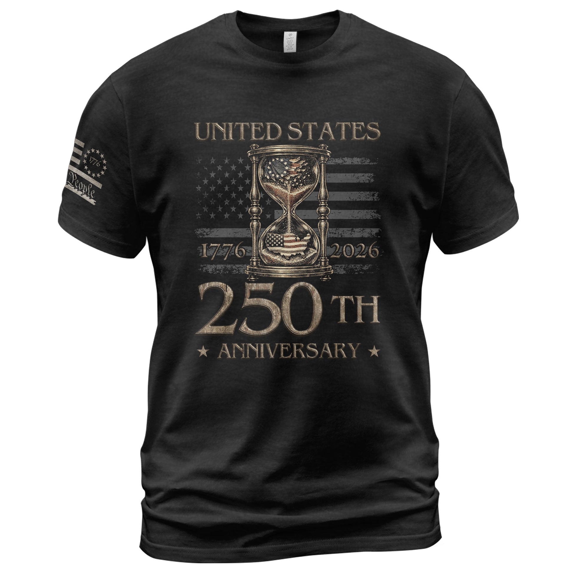 United States 250th Anniversary Shirt – Past, Present & Time-Honored Freedom - Rust Field Wear