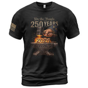 United States 250th Anniversary 250 Years Shirt 1776-2026 Forged in Liberty Patriotic Heritage - Rust Field Wear