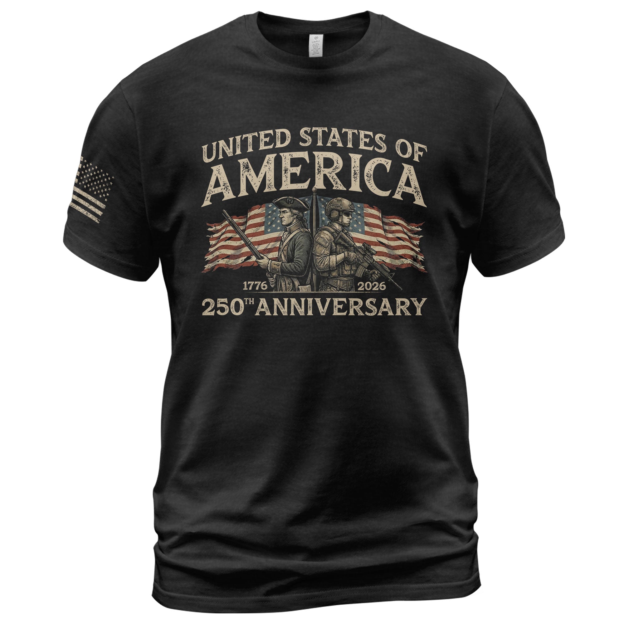 America 1776–2026 250 Years Anniversary Shirt, Legacy of Freedom - Rust Field Wear