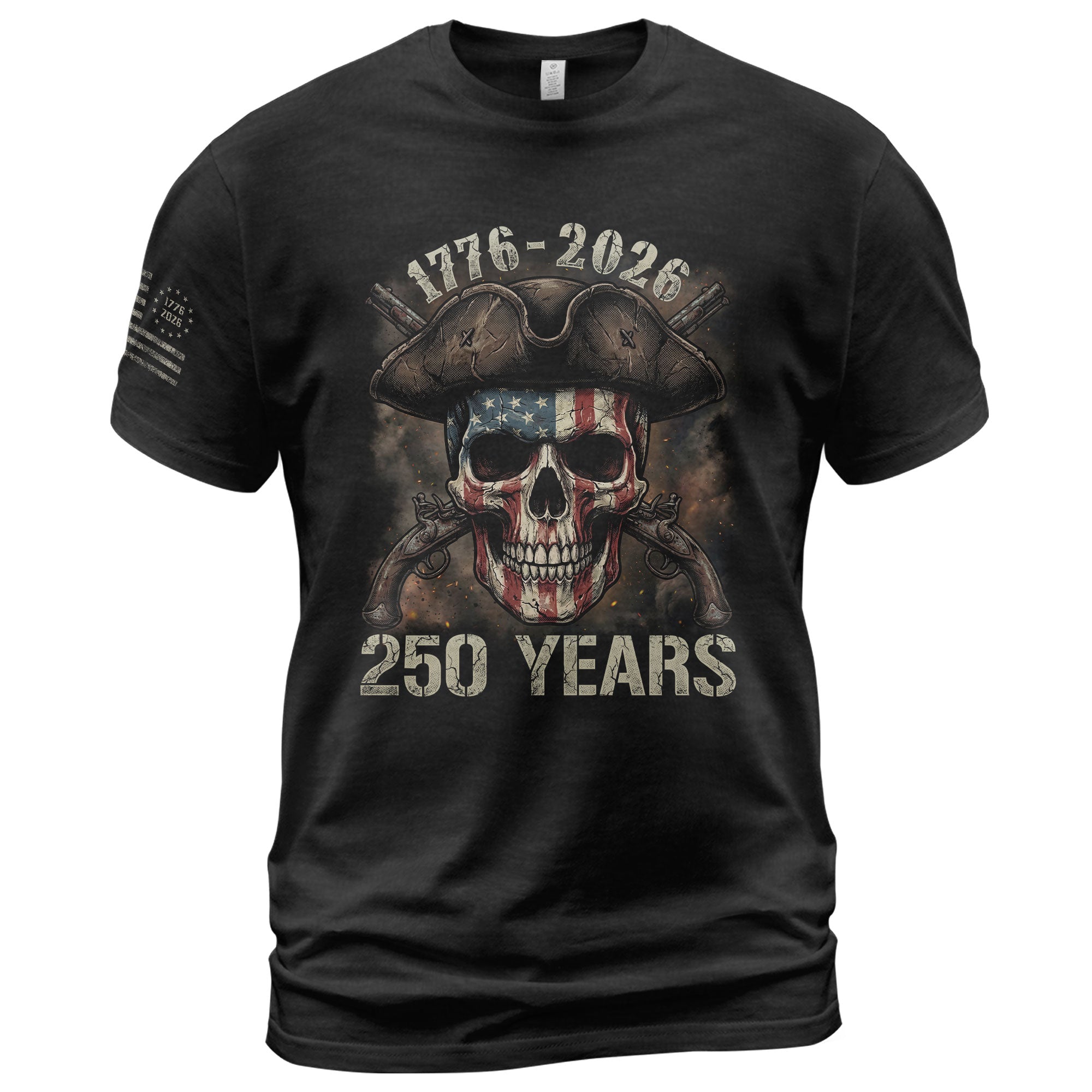 United States 250th Anniversary Shirt Freedom Through the Ages - Rust Field Wear