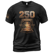Christian Faith USA 250th Anniversary Independence Shirt 1776–2026 Patriotic Heritage - Rust Field Wear