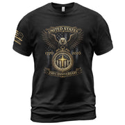USA 1776–2026 Christian Patriotic Shirt 250 Years Faith and Freedom Celebration - Rust Field Wear