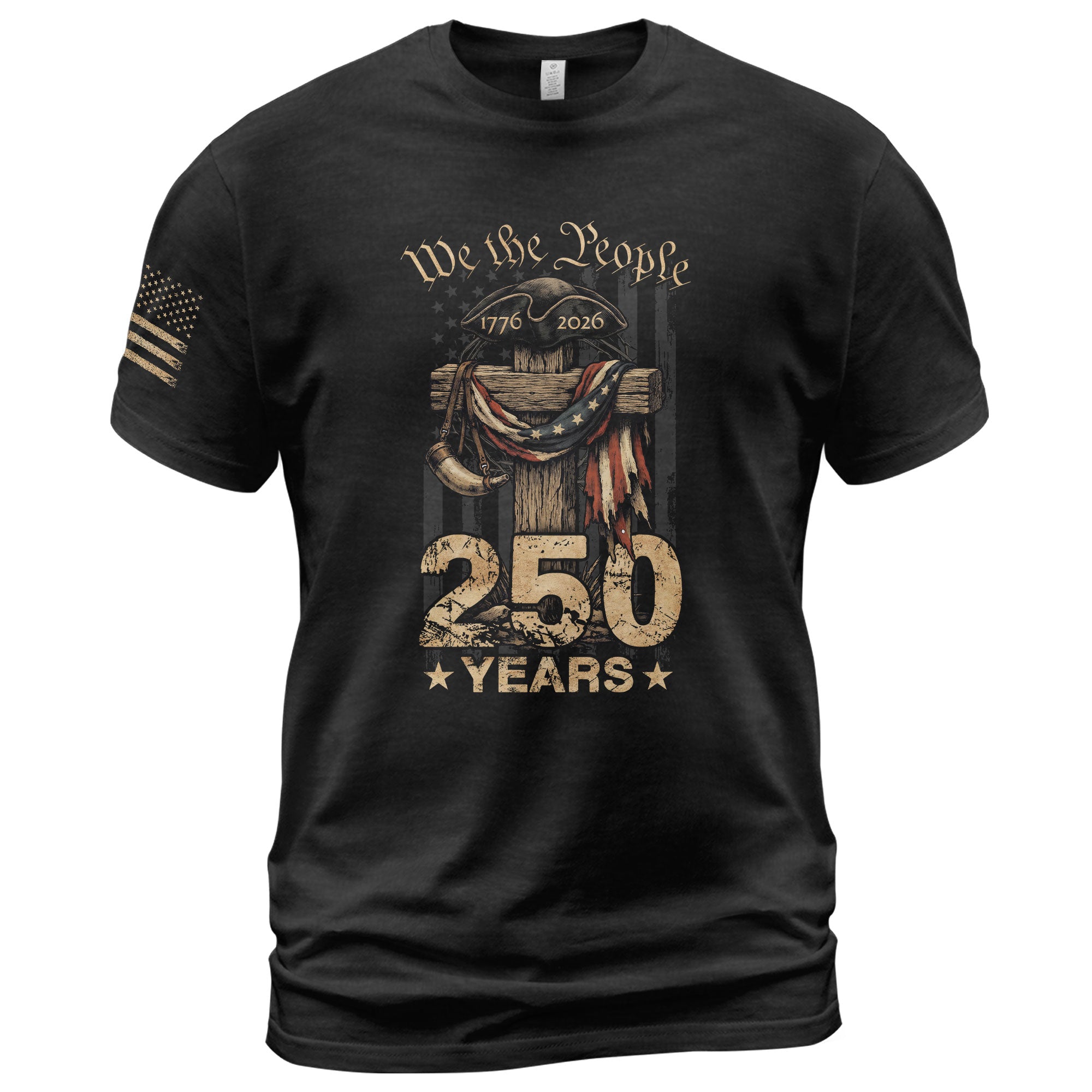 Christian Freedom Heritage Shirt USA 250 Years Independence Since 1776 - Rust Field Wear
