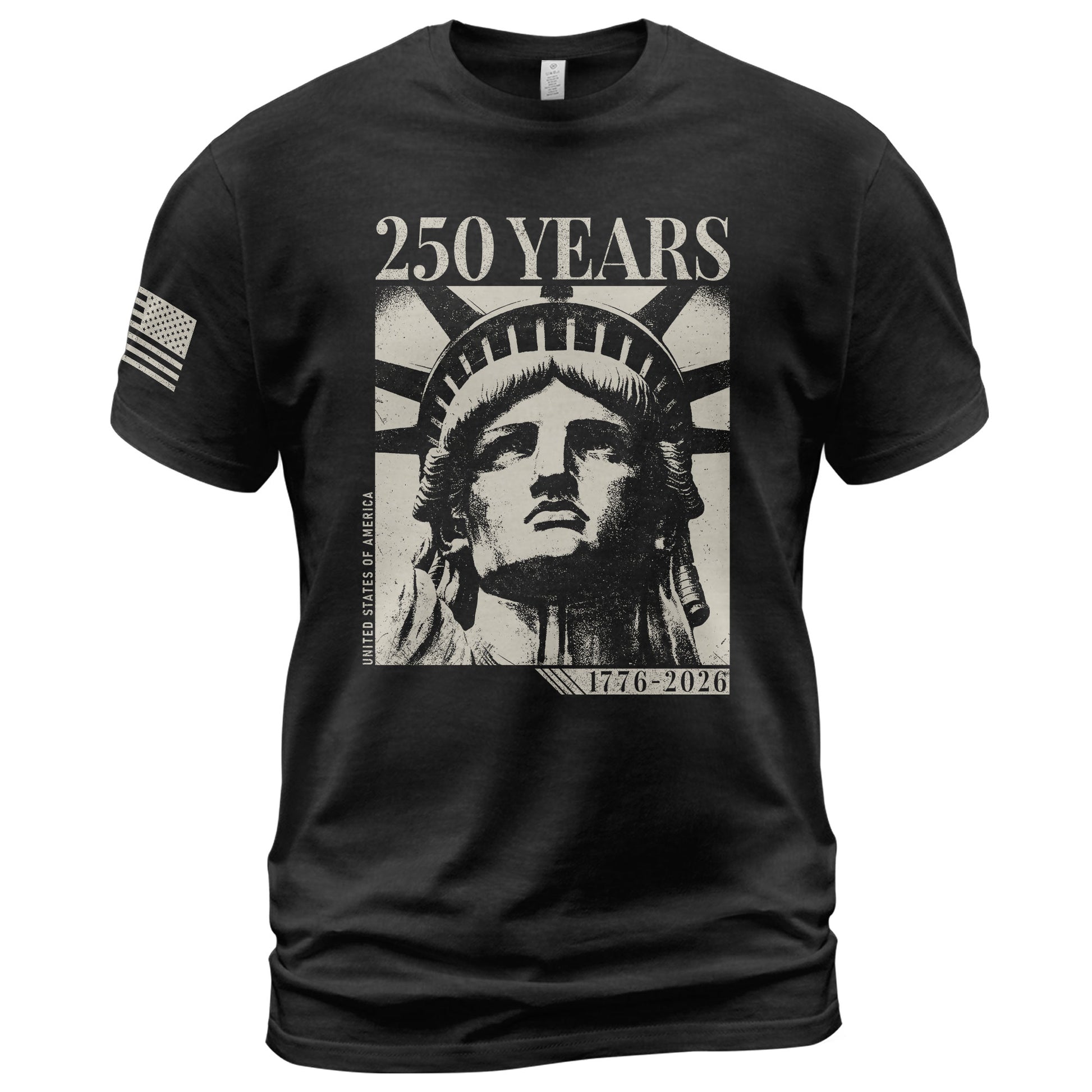 250 Years America Anniversary Heritage Shirt 1776–2026 Patriotic Spirit - Rust Field Wear