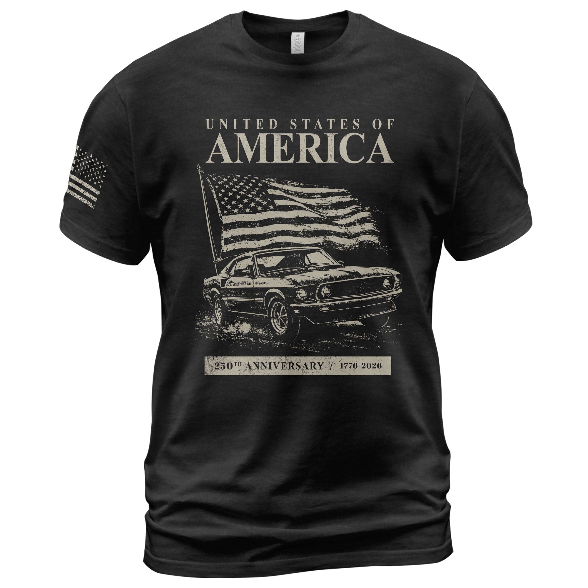 USA 250th Anniversary Shirt 1776–2026 Patriotic Celebration - Rust Field Wear