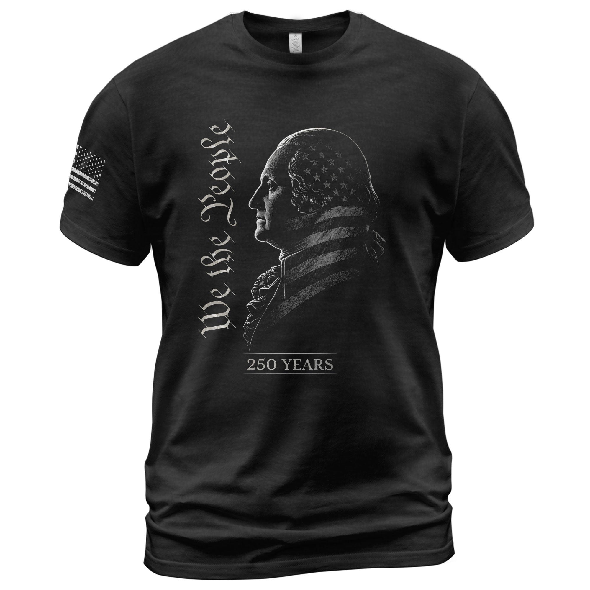 America 250th Anniversary T-Shirt 1776-2026 – George Washington We The People Retro Tee - Rust Field Wear