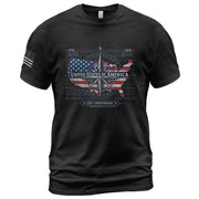 250th Anniversary USA Shirt 1776-2026 – Patriotic US Flag Freedom Tee, American Birthday Mens T-Shirt - Rust Field Wear