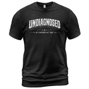 Classic Slogan Tee Undiagnosed But Something Ain't Right Casual Daily Wear Unisex Shirt - Rust Field Wear