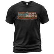 Undiagnosed But Something Ain't Right Patriotic Funny Shirt Vintage Humor Graphic Tee - Rust Field Wear