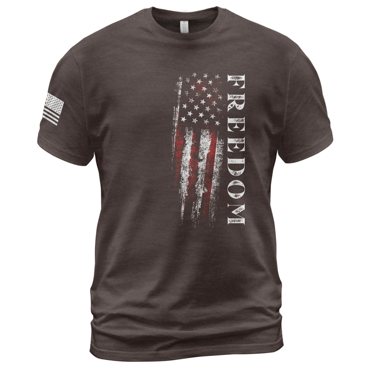 The Battle for Freedom' Patriotic - Freedom Shirts for Men, Patriotic T Shirts - Rust Field Wear