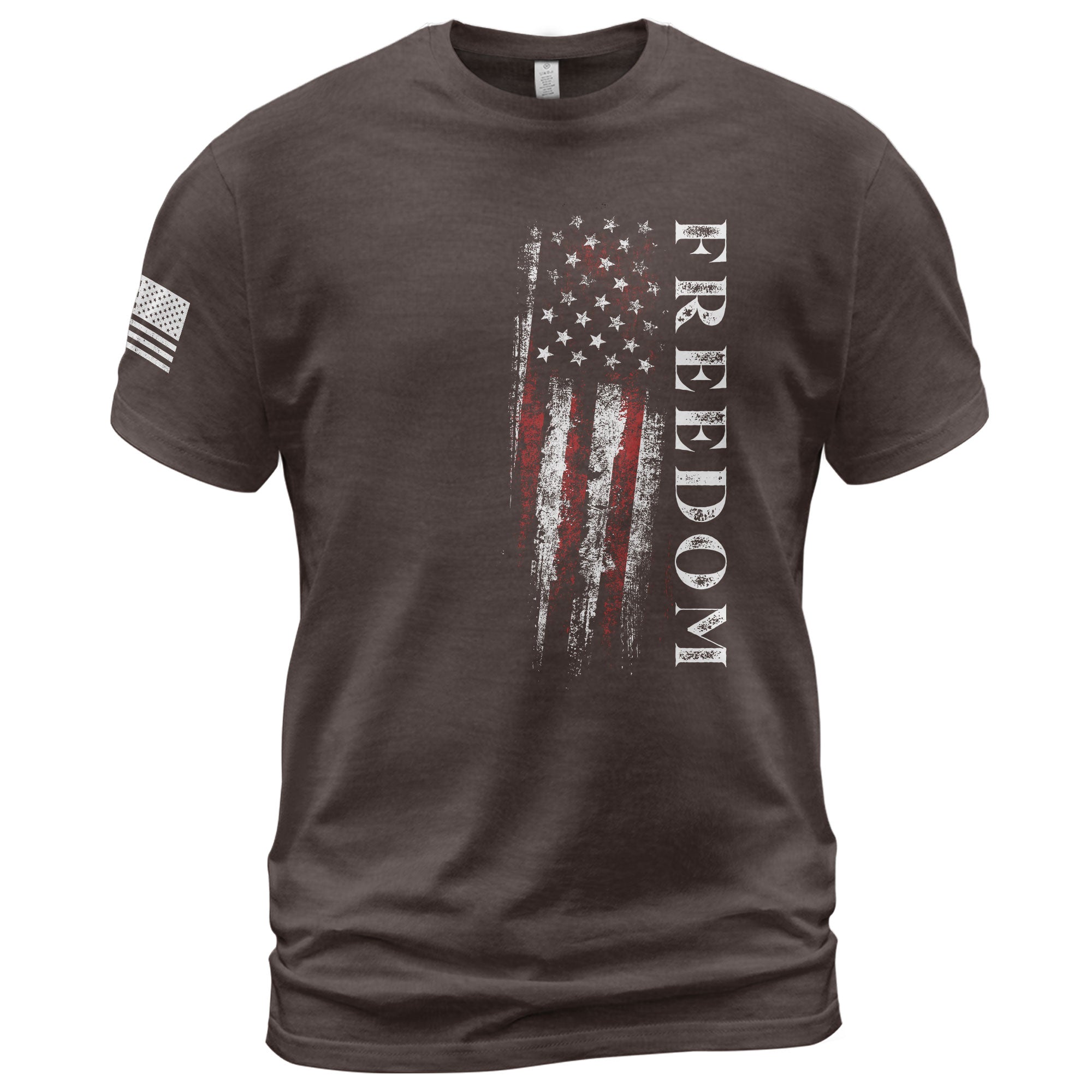 The Battle for Freedom' Patriotic - Freedom Shirts for Men, Patriotic T Shirts - Rust Field Wear