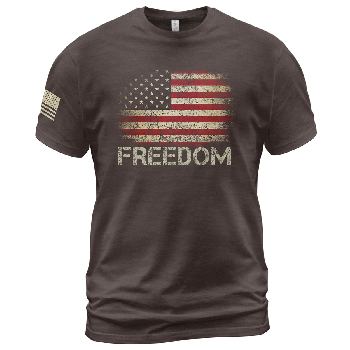 Freedom T Shirt, Freedom' American Legacy - Freedom Shirts for Men - Rust Field Wear