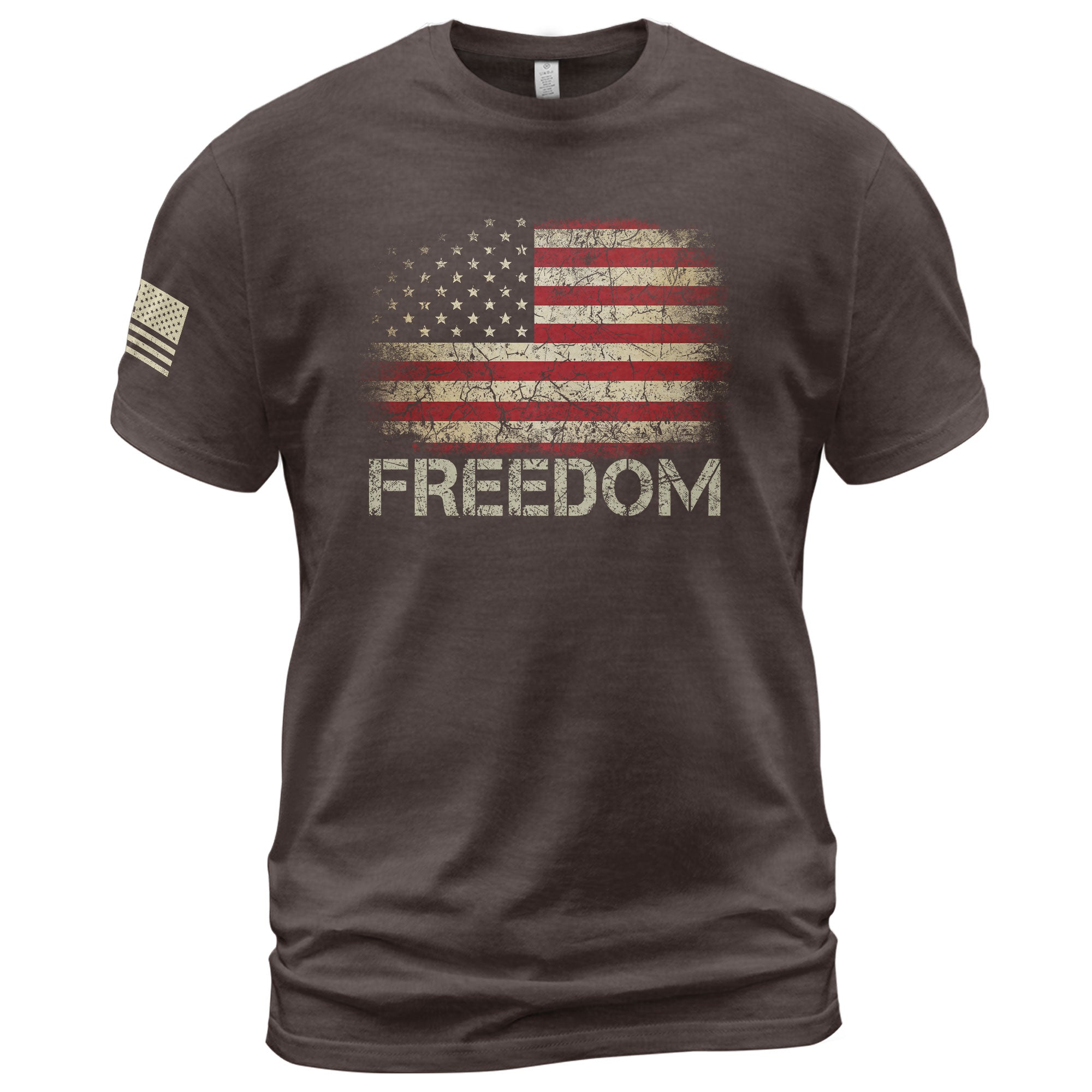 Freedom T Shirt, Freedom' American Legacy - Freedom Shirts for Men - Rust Field Wear