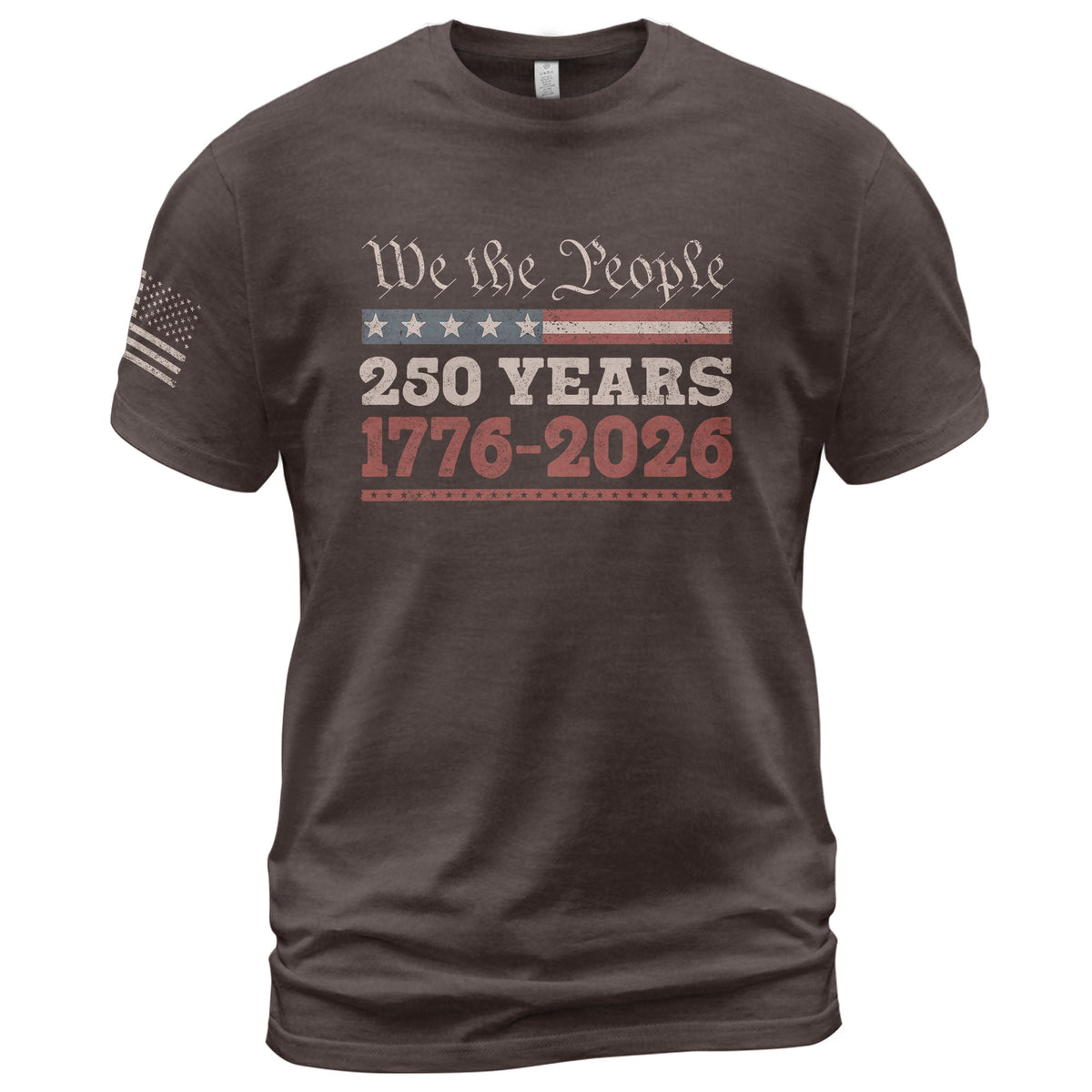We The People 250 Years Independence Shirt – Patriotic USA 1776–2026 Tee - Rust Field Wear