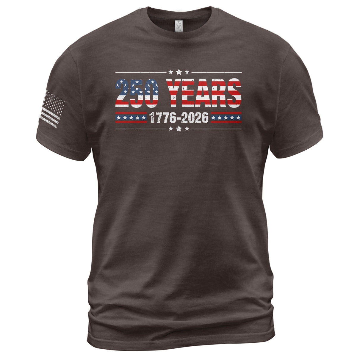 250 Years USA Independence Shirt – Classic Stars & Stripes 1776–2026 Tee - Rust Field Wear
