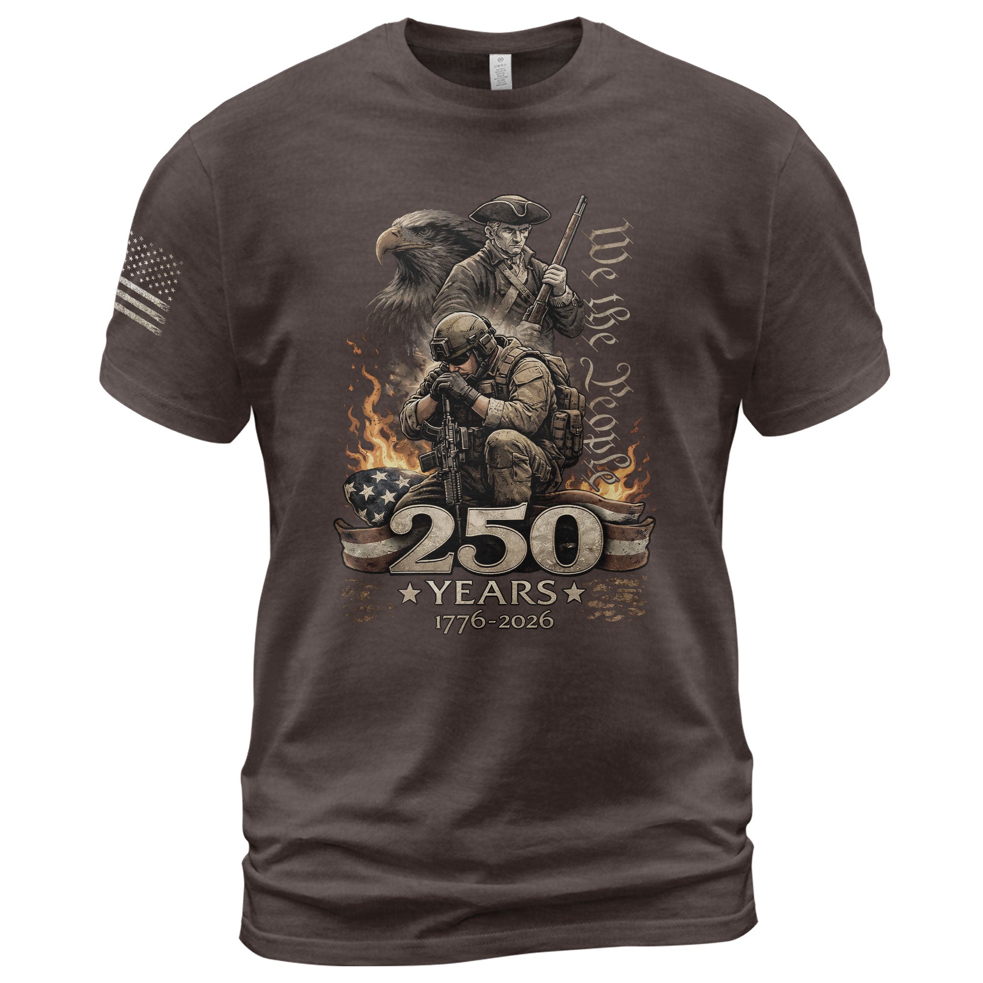 We The People – Past & Present | 250 Years of American Legacy - Rust Field Wear