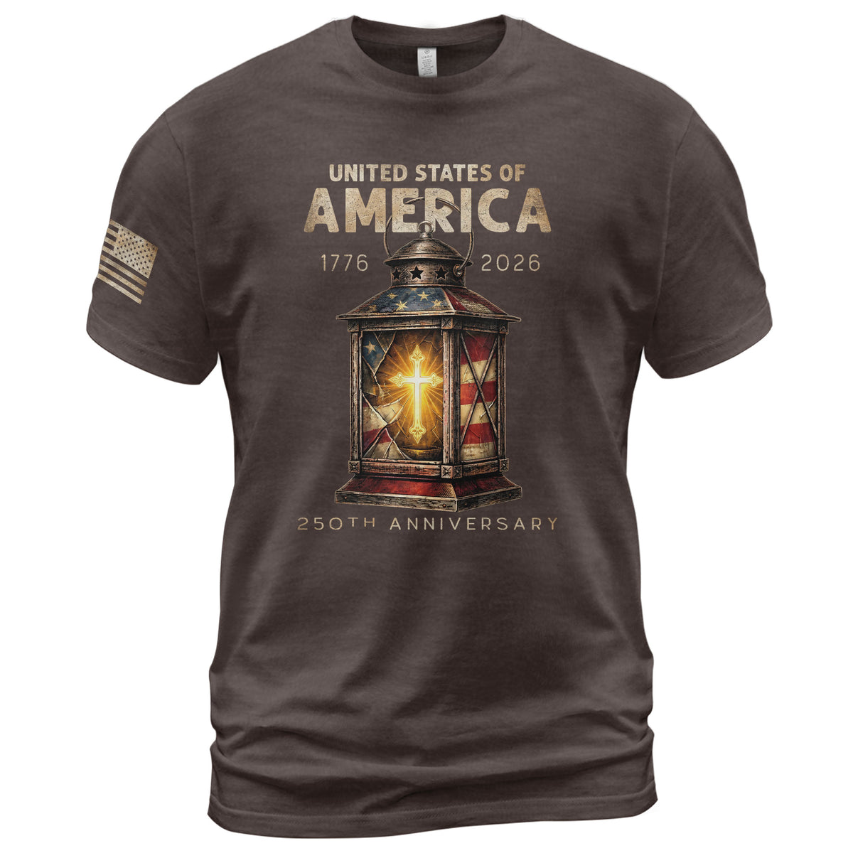 USA 250th Anniversary Shirt 1776–2026 Patriotic Heritage Celebration Shirt - Rust Field Wear