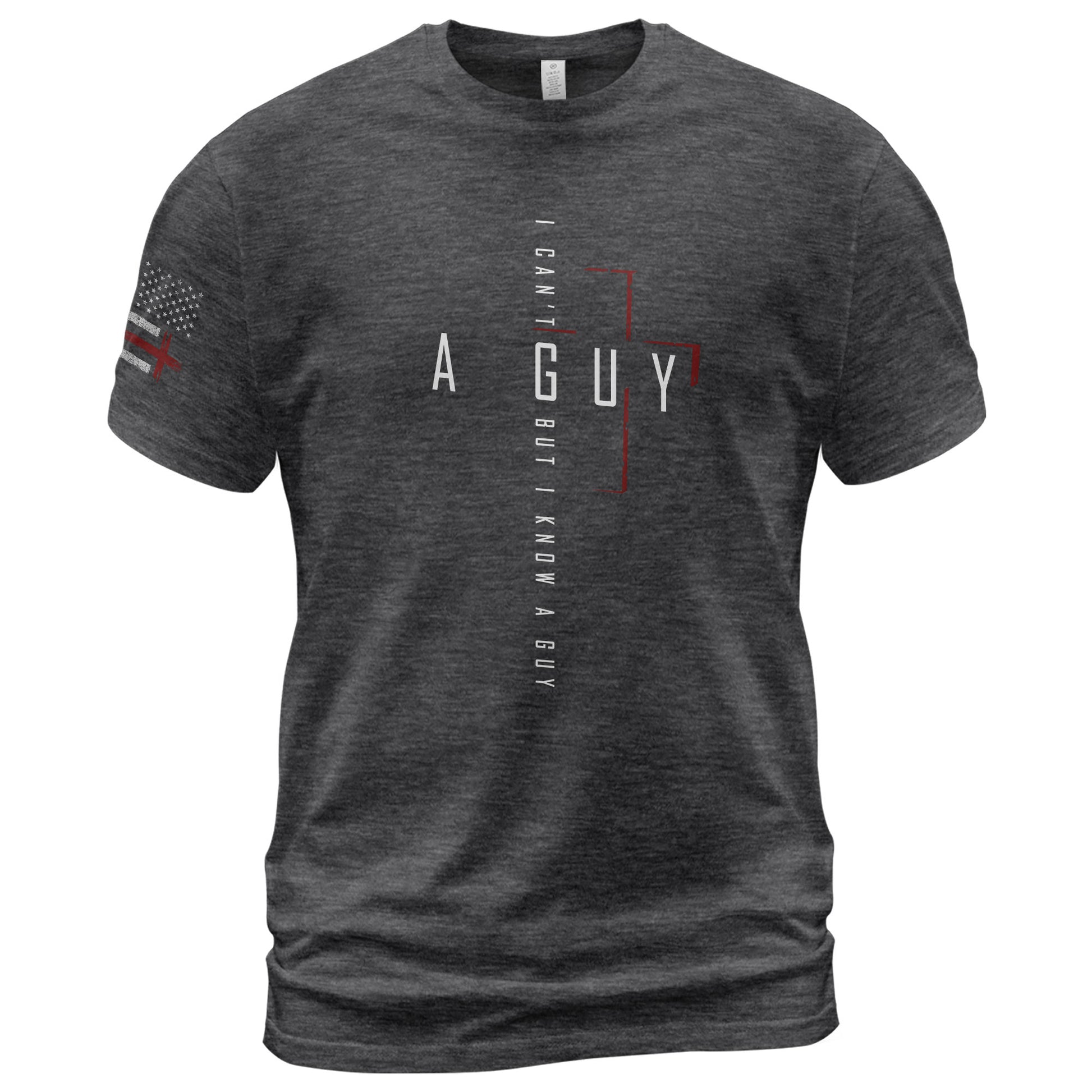 Christian Shirts for Men - I Can’t But I Know A Guy Modern Christian, Christian Tee Shirts - Rust Field Wear