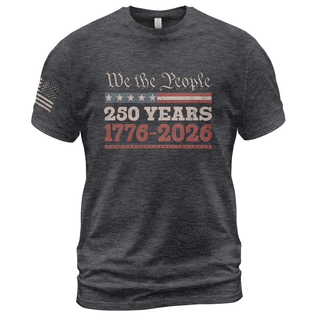 We The People 250 Years Independence Shirt – Patriotic USA 1776–2026 Tee - Rust Field Wear