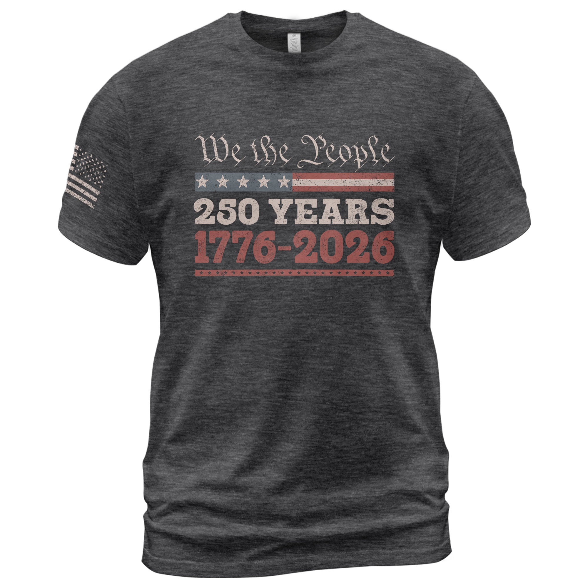 We The People 250 Years Independence Shirt – Patriotic USA 1776–2026 Tee - Rust Field Wear