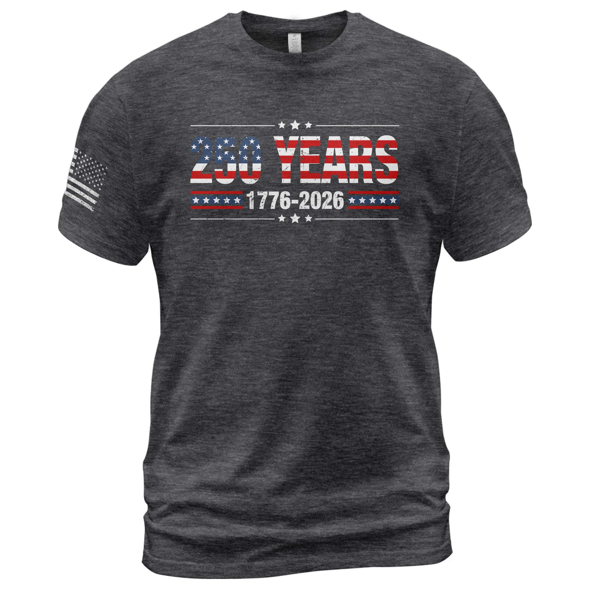 250 Years USA Independence Shirt – Classic Stars & Stripes 1776–2026 Tee - Rust Field Wear