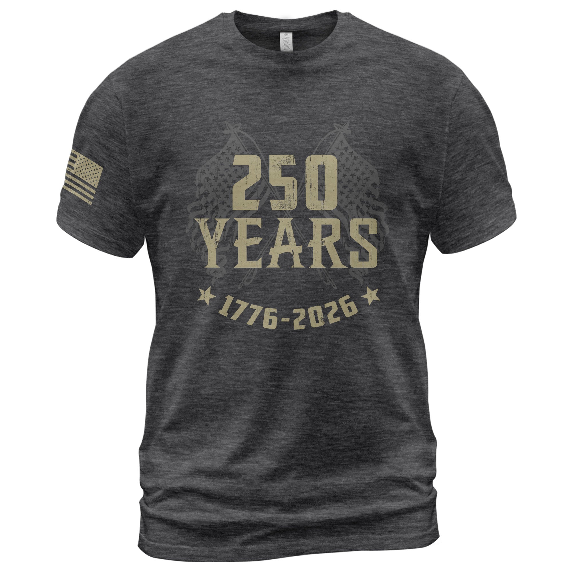 250 Years American Legacy T-Shirt – 1776–2026 Patriotic Eagle Graphic Tee - Rust Field Wear