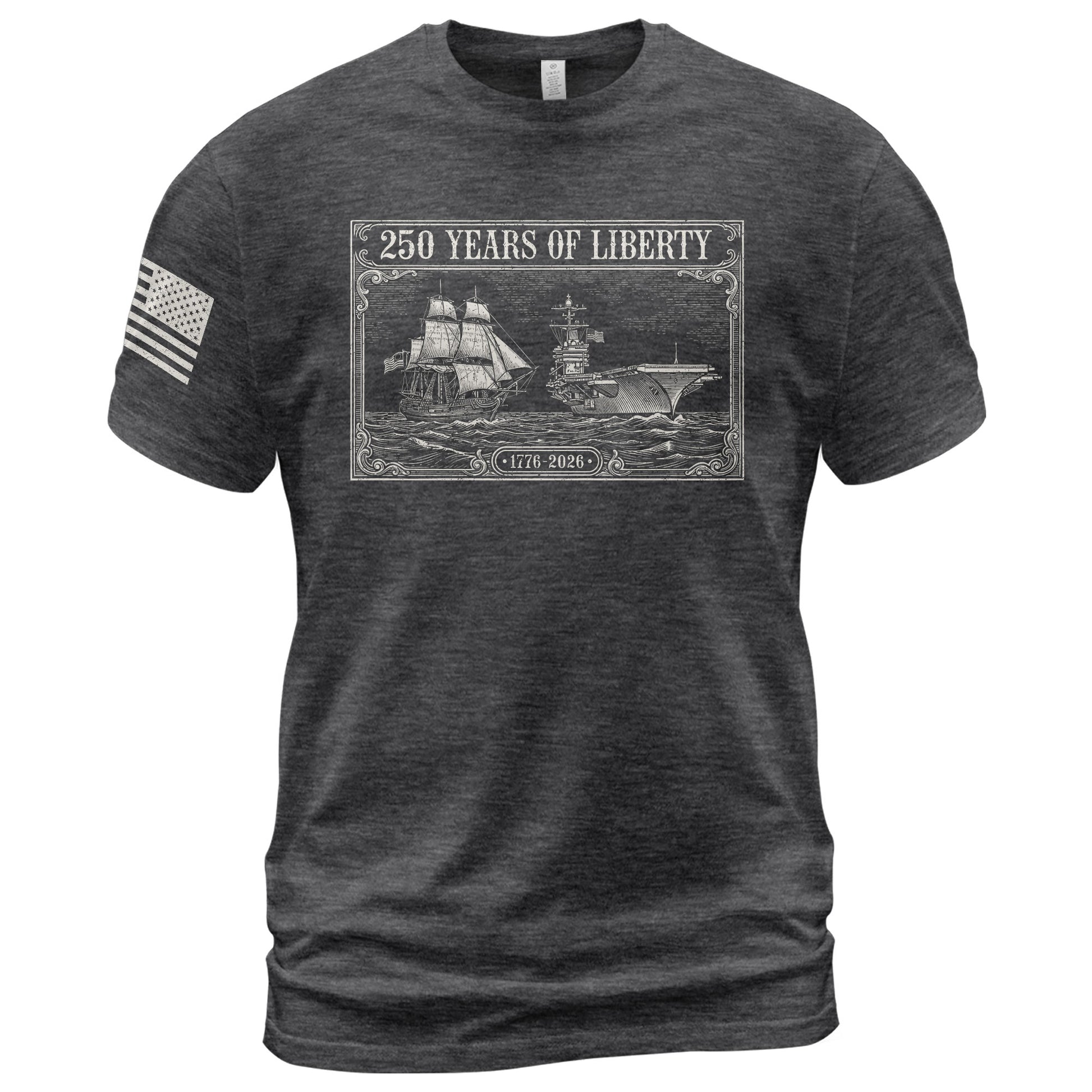 American 250th Anniversary Shirt Patriotic Freedom Legacy Since 1776 - Rust Field Wear
