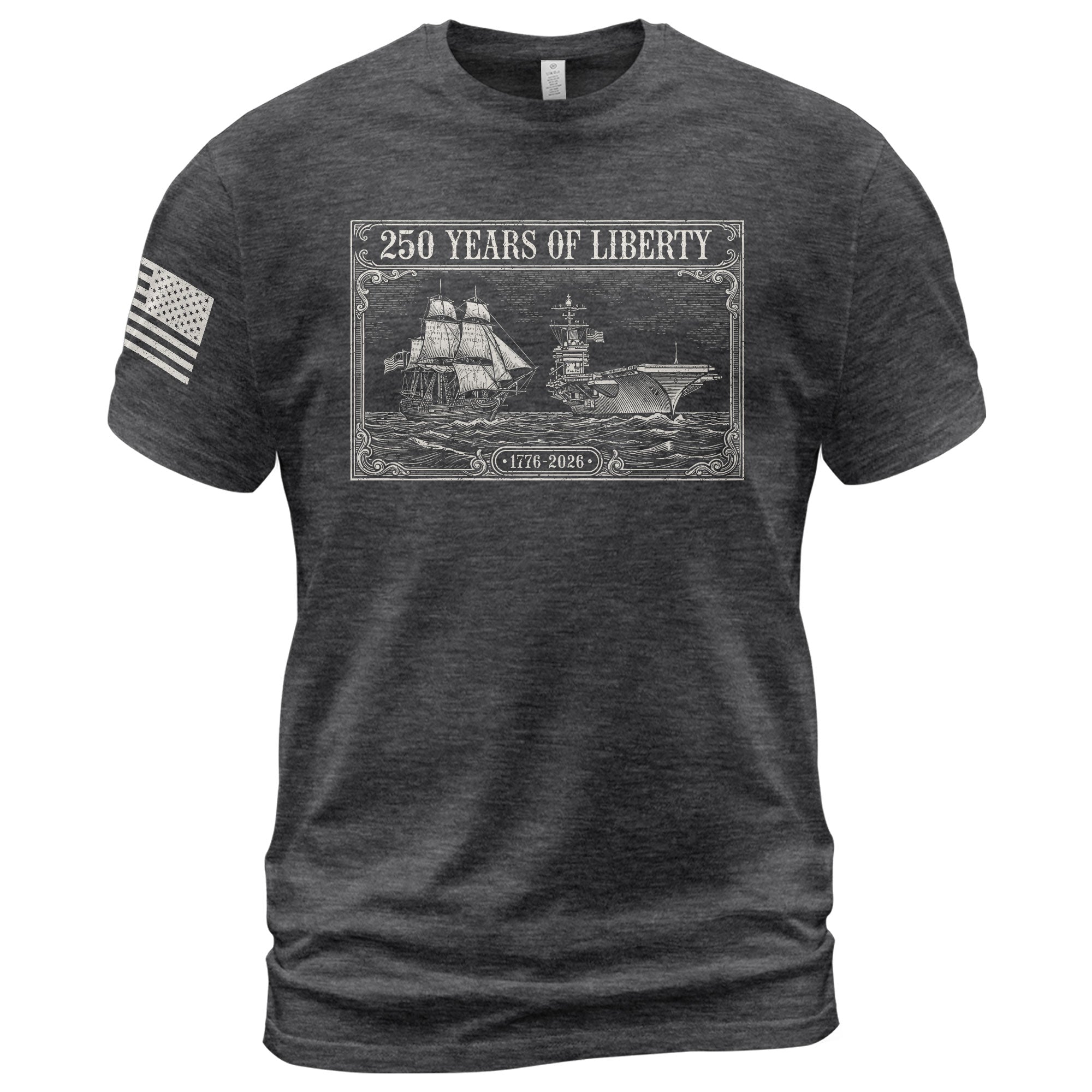 American 250th Anniversary Shirt Patriotic Freedom Legacy Since 1776 - Rust Field Wear