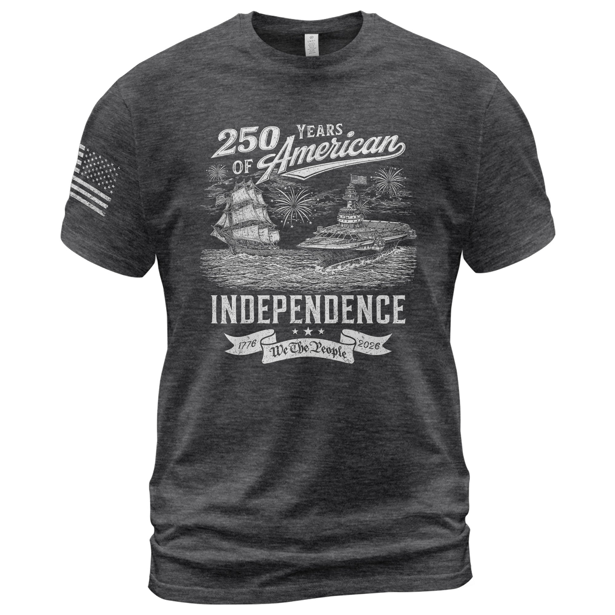 USA Independence 250th Anniversary Freedom Pride Shirt 1776–2026 - Rust Field Wear