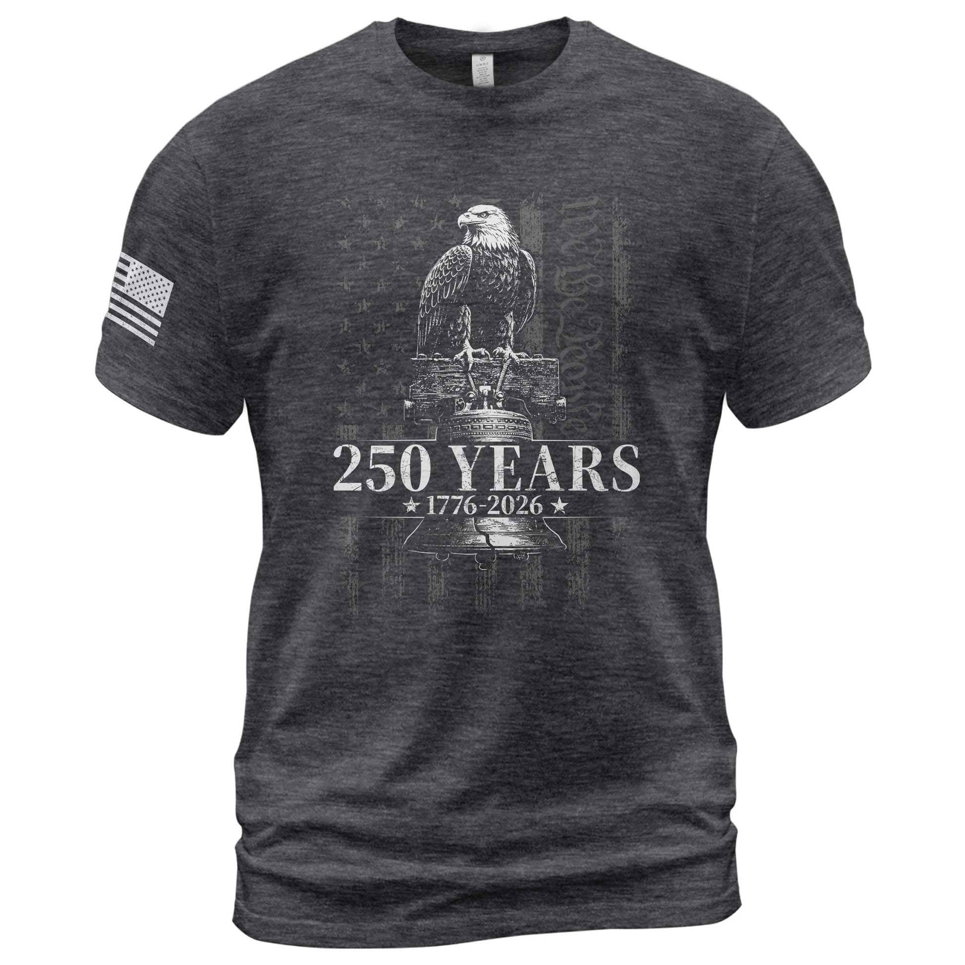 USA Freedom Shirt 1776–2026 American Pride Edition - Rust Field Wear