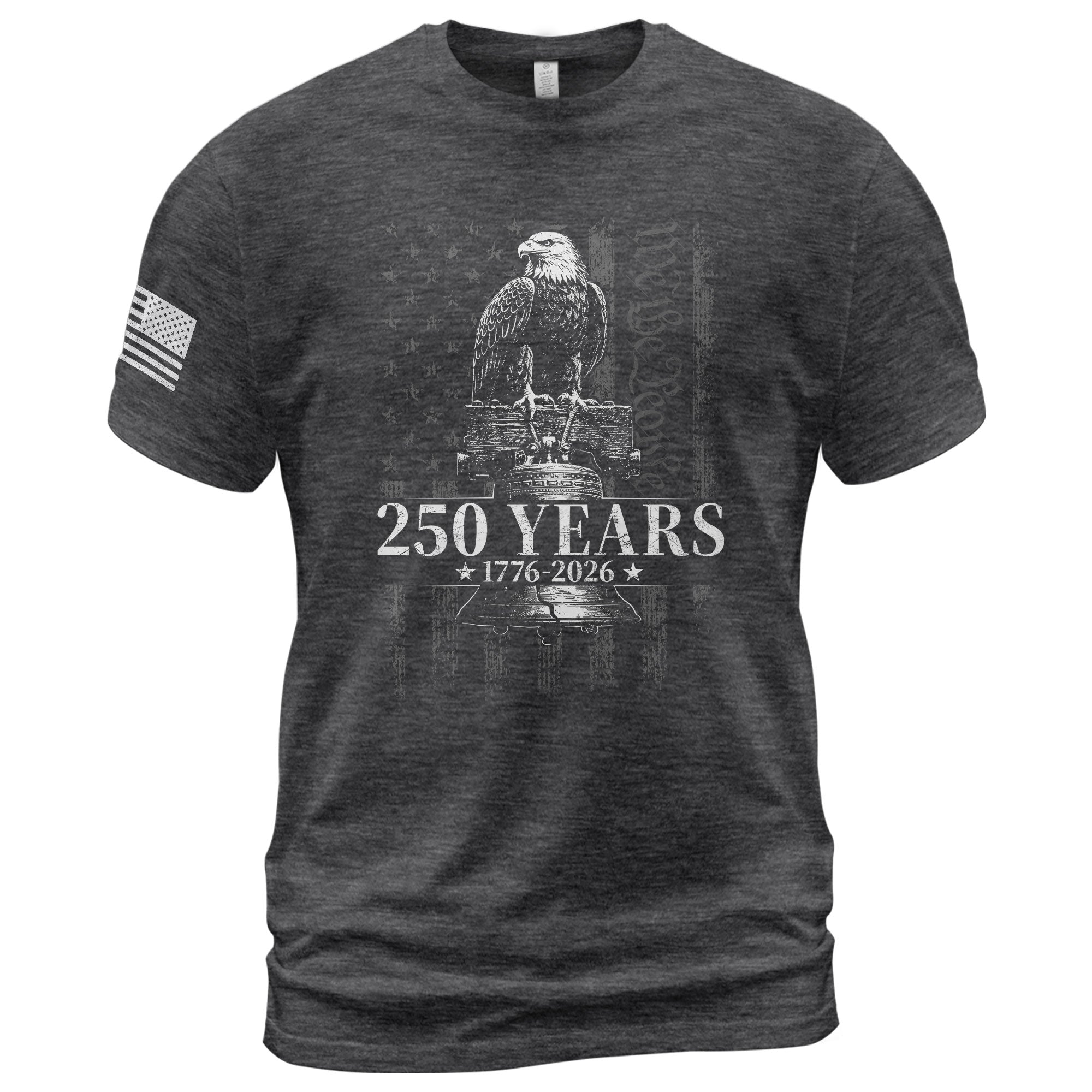 USA Freedom Shirt 1776–2026 American Pride Edition - Rust Field Wear