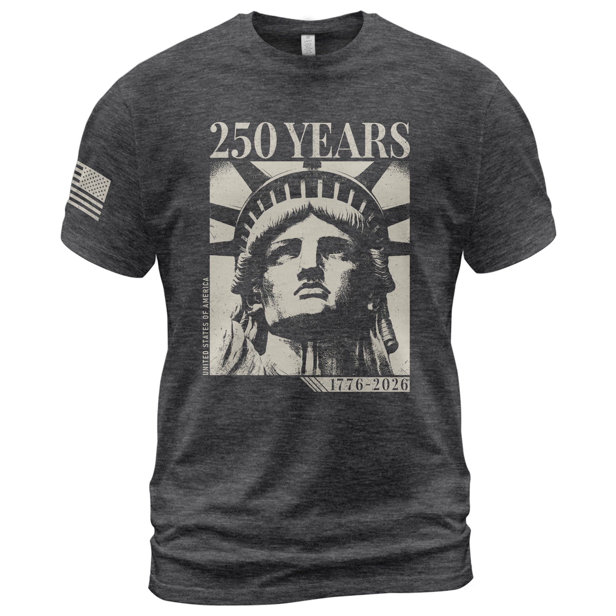 250 Years America Anniversary Heritage Shirt 1776–2026 Patriotic Spirit - Rust Field Wear