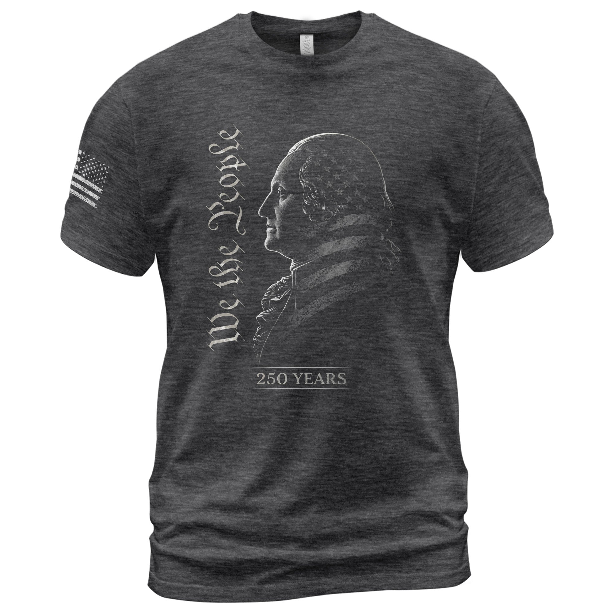 America 250th Anniversary T-Shirt 1776-2026 – George Washington We The People Retro Tee - Rust Field Wear