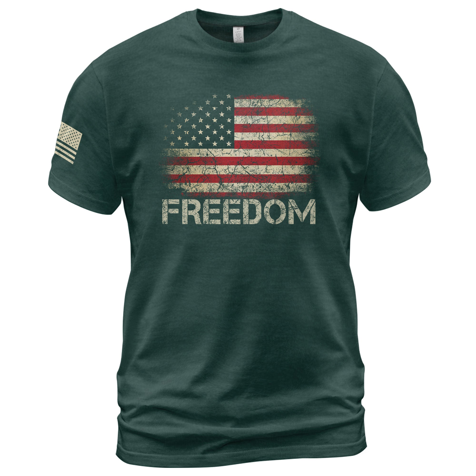 Freedom T Shirt, Freedom' American Legacy - Freedom Shirts for Men - Rust Field Wear
