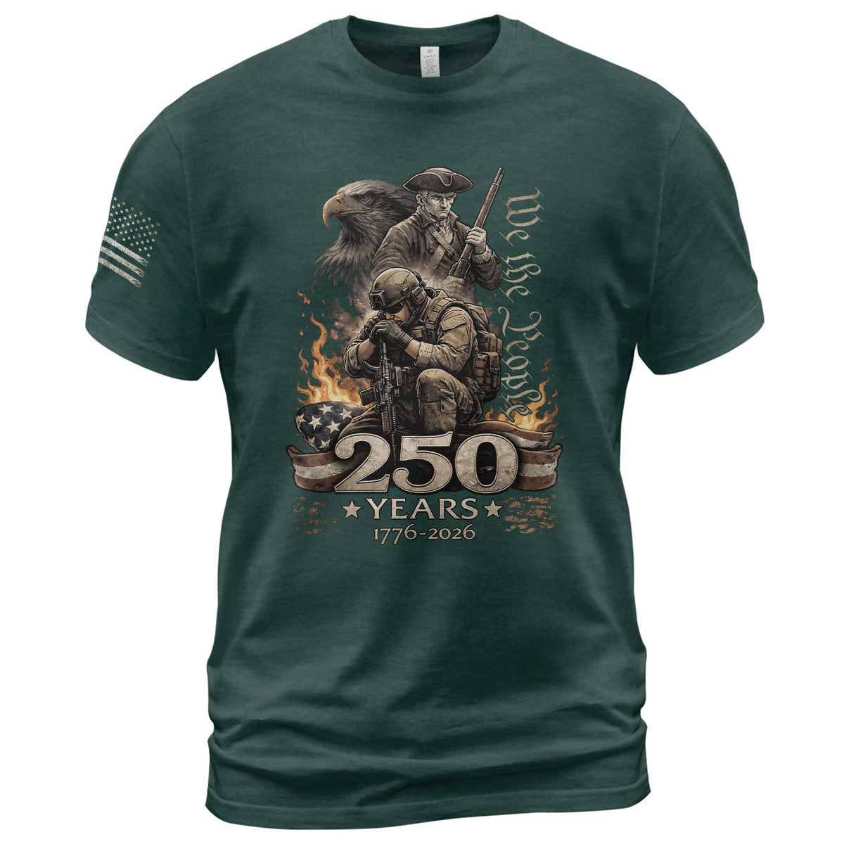 We The People – Past & Present | 250 Years of American Legacy upsale - Rust Field Wear