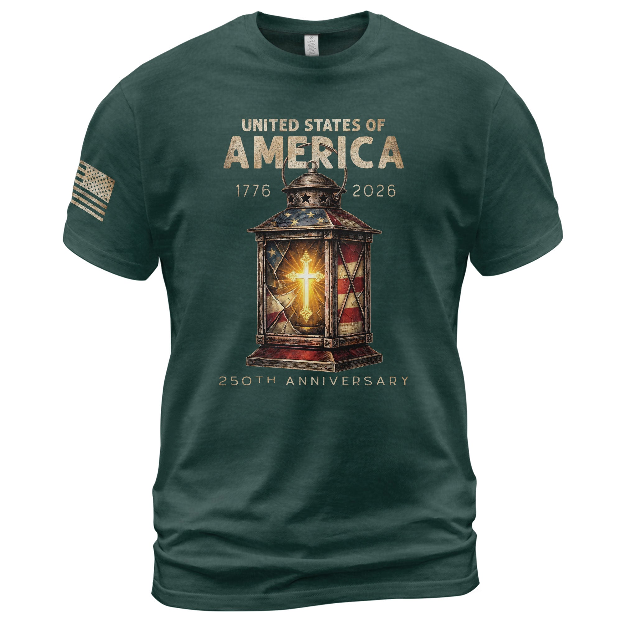 USA 250th Anniversary Shirt 1776–2026 Patriotic Heritage Celebration Shirt - Rust Field Wear