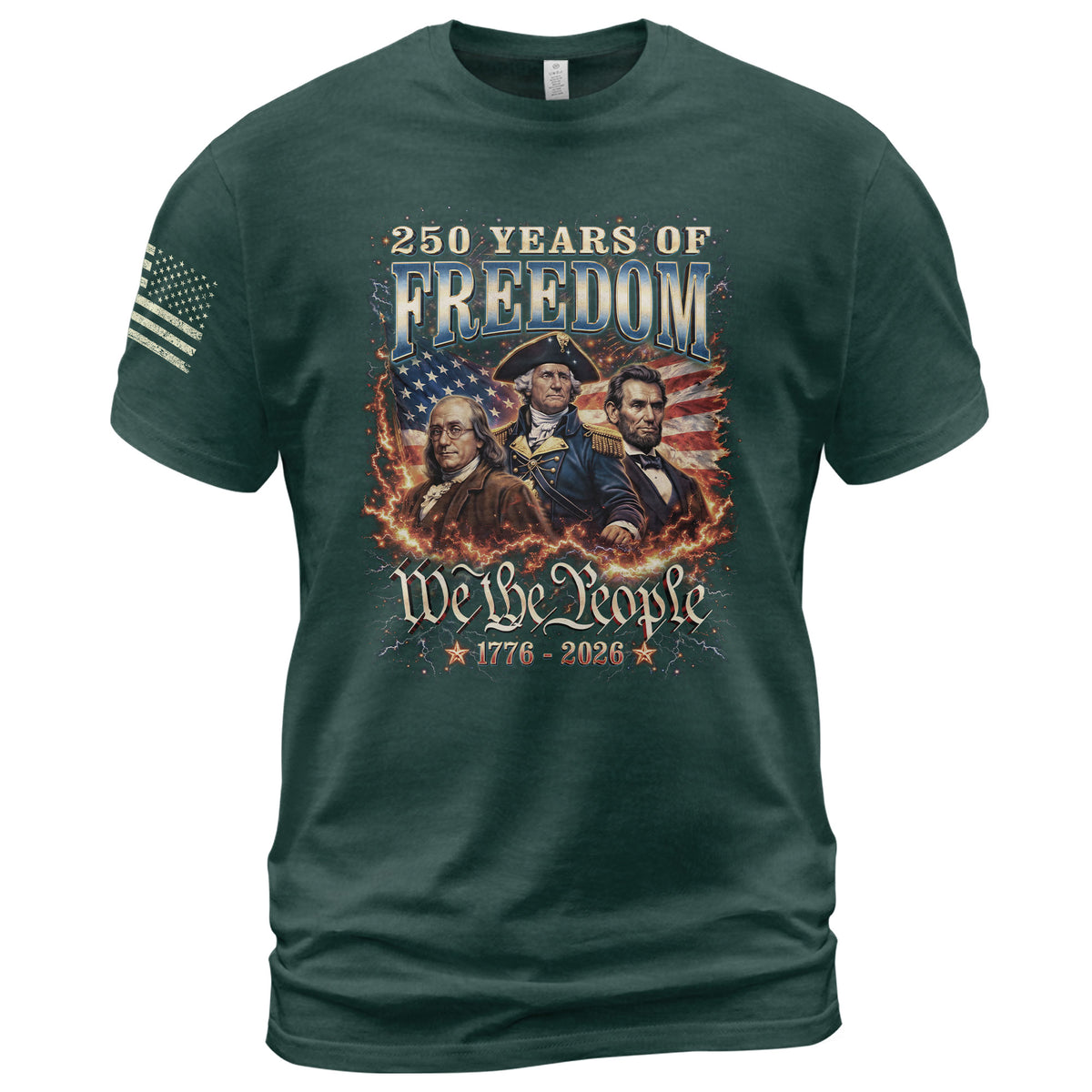 USA 250th Anniversary Shirt 1776-2026 - Presidents 250th Year American Anniversary Flag Legends Bootleg - Rust Field Wear