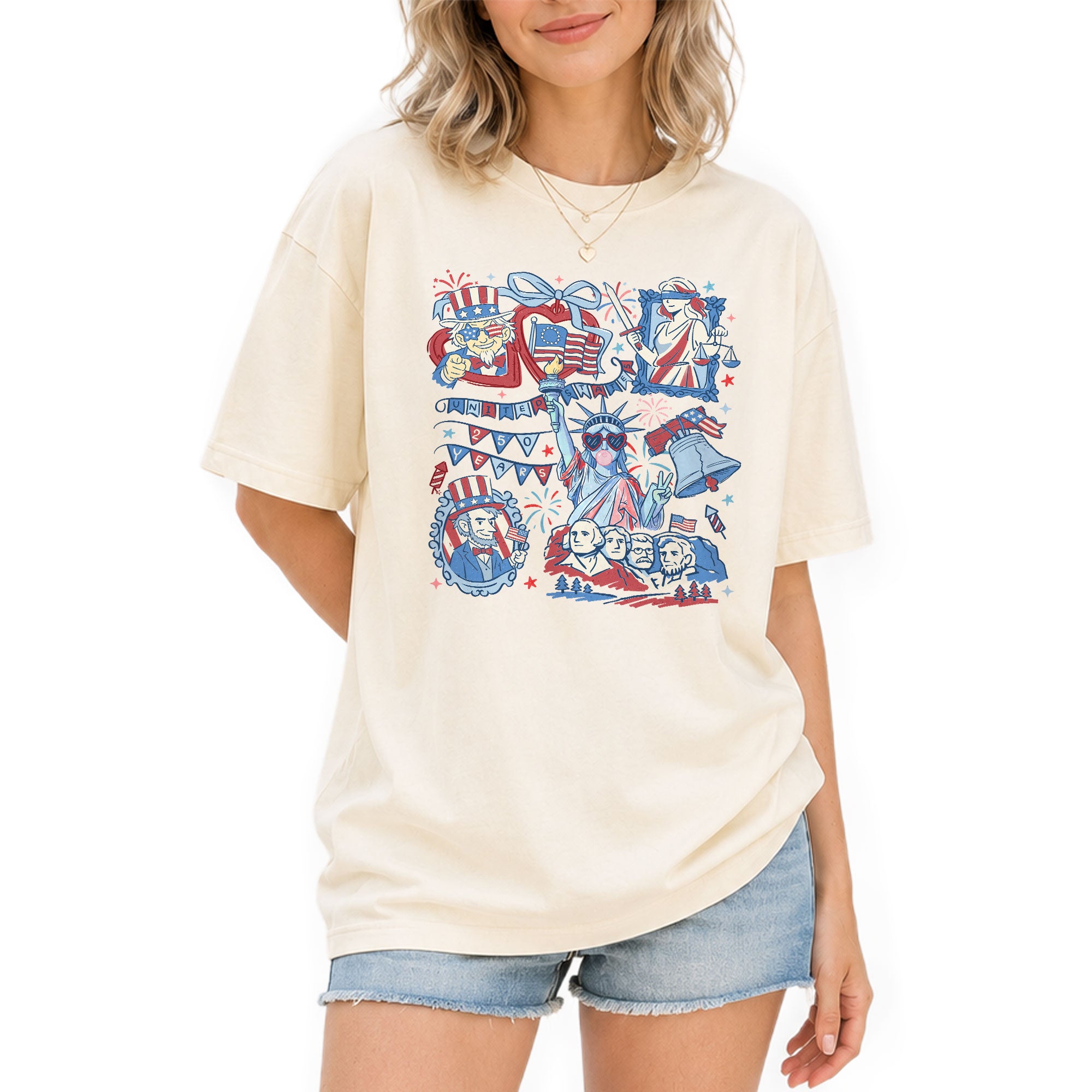 250 Years America Anniversary 2026 Shirt - 1776 Patriotic Freedom Commemorative Tee - Rust Field Wear