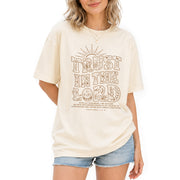 Trust In The Lord T-Shirt Christian Women Faith Shirt Aesthetic Doodle Bible Verse Tee - Rust Field Wear
