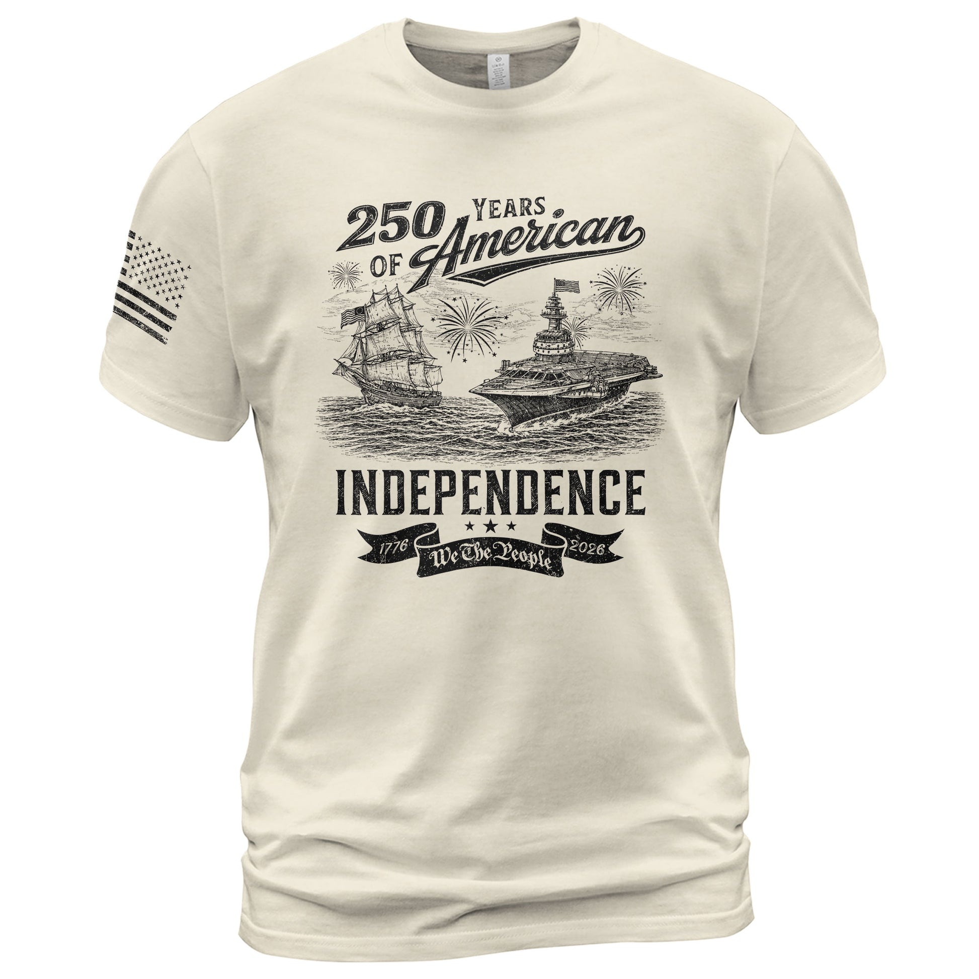 250 Years America Freedom Journey Patriotic Celebration Shirt - Rust Field Wear